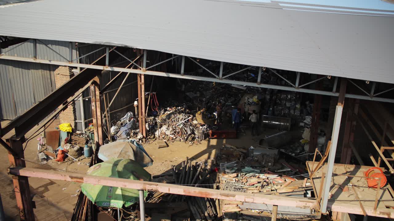 중국 사천 계곡에 위치한 산업 도시