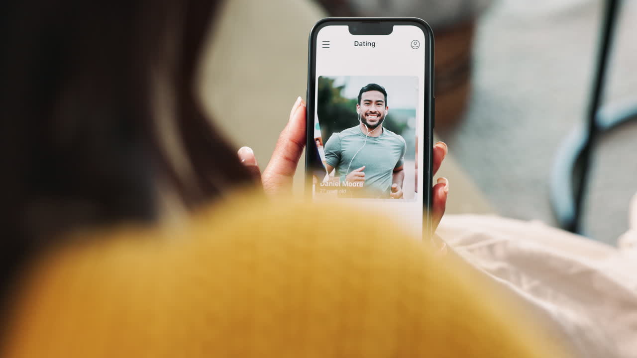 Dating App on Smartphone