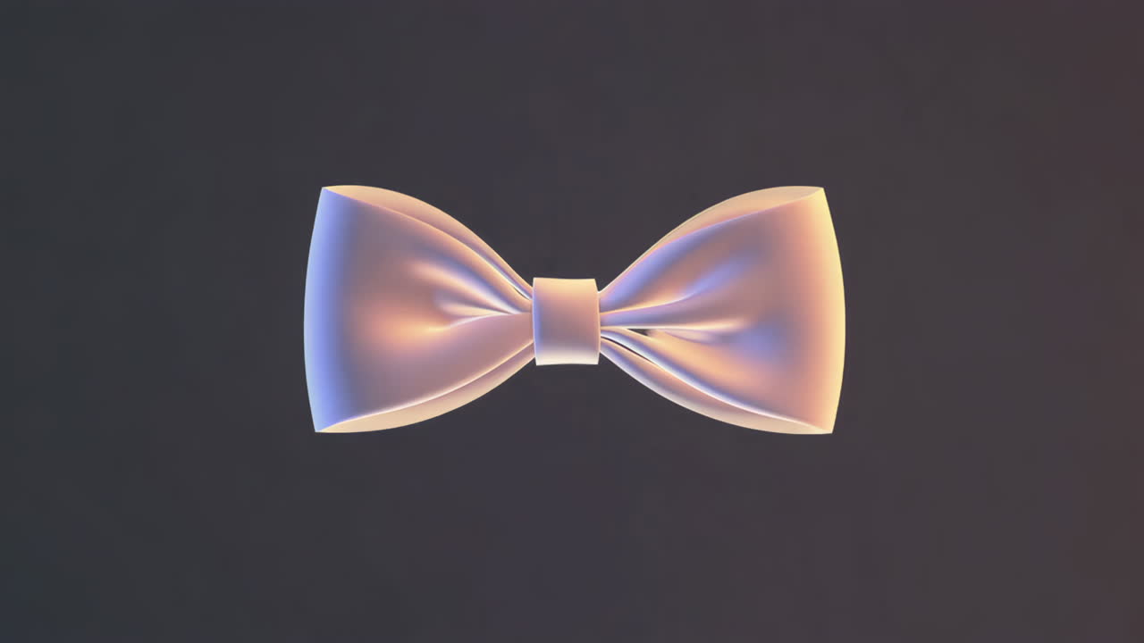 Elegant Bow Tie on Dark Background
