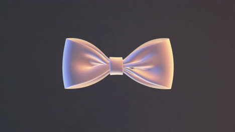 elegant bow tie on dark background