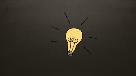 illustration of electric bulb