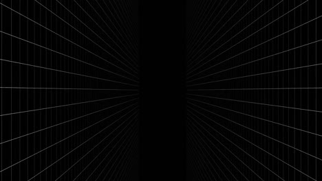 digitally generated video of concentric lines