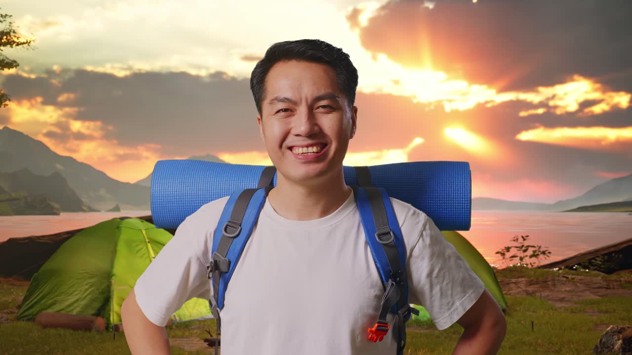 해가 지면 행복한 산책자