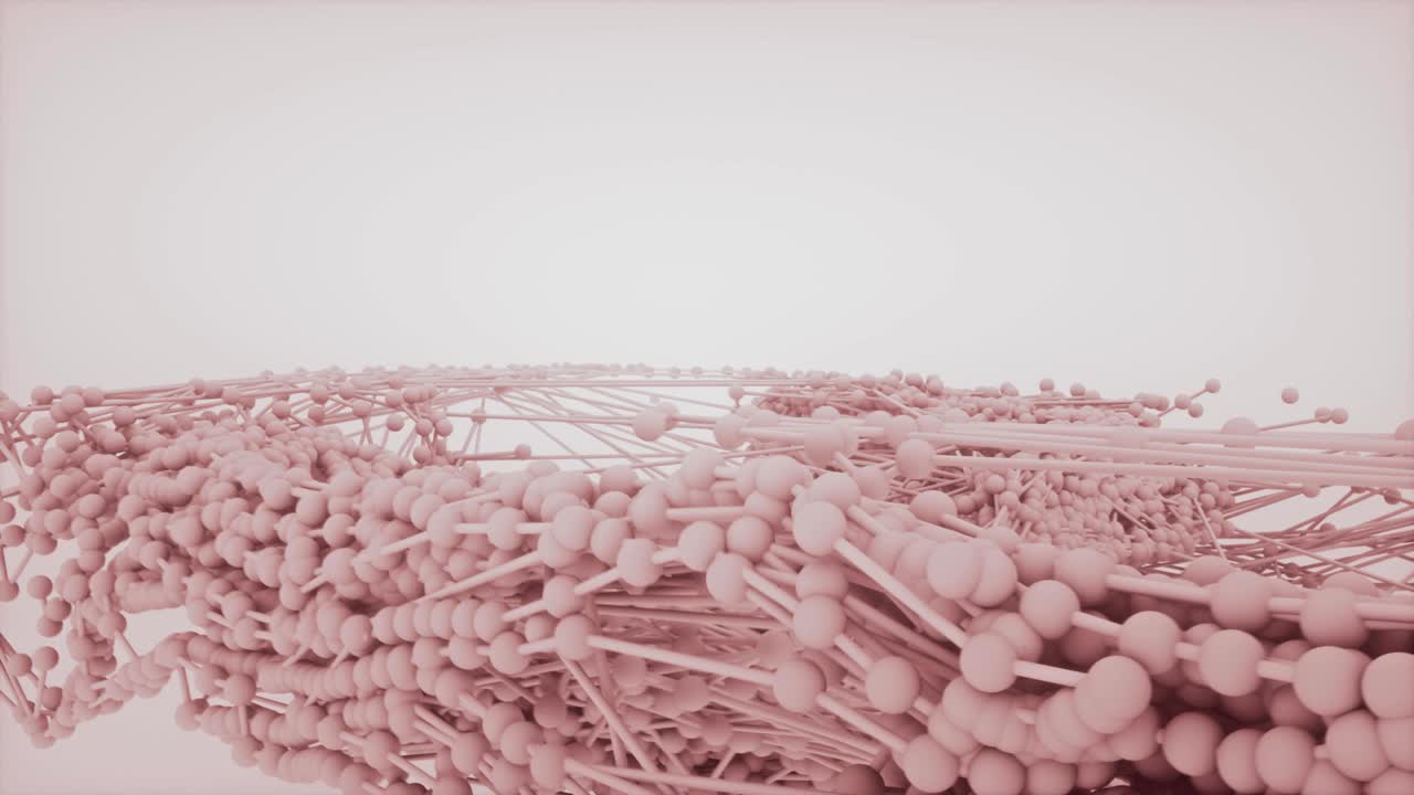 flujo de datos de la red comportamiento molecular.