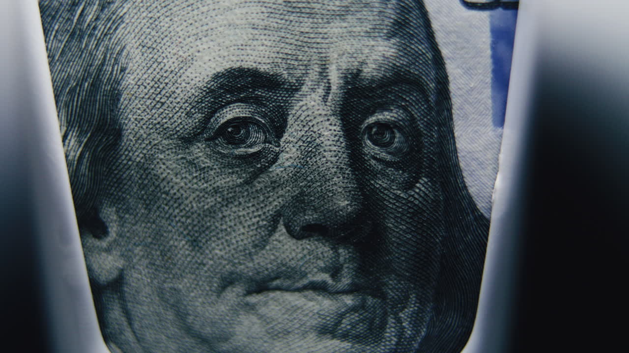 primer plano de un billete de un dólar