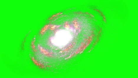 pantalla verde, el planeta, la galaxia