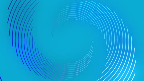 Animation-of-blue-swirls-on-blue-background