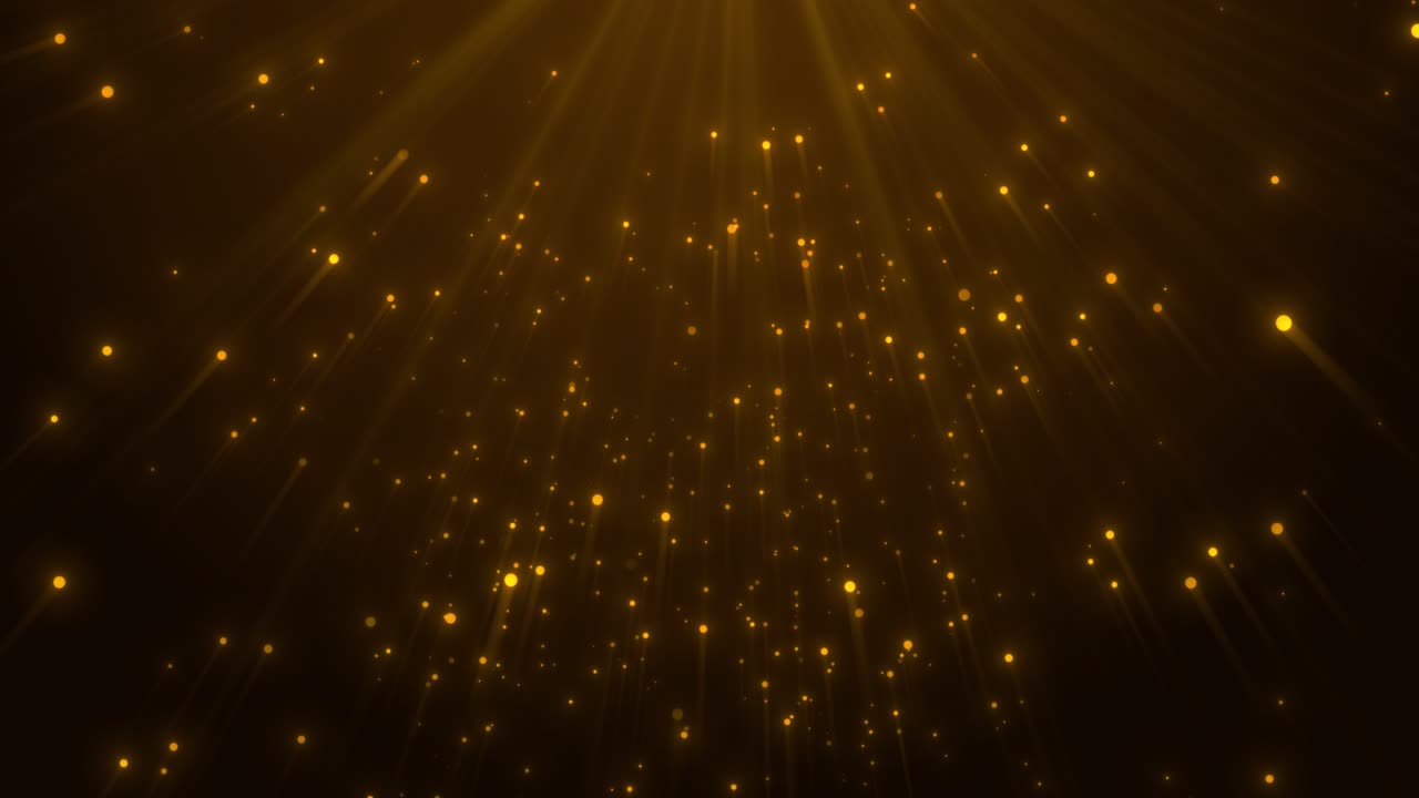 Natural organic dust particles floating on black background dynamic dust particles float in space