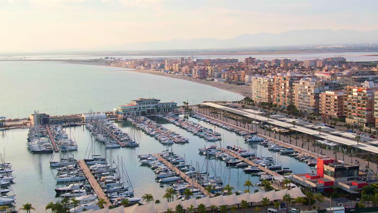 puerto santa pola, alicante, españa