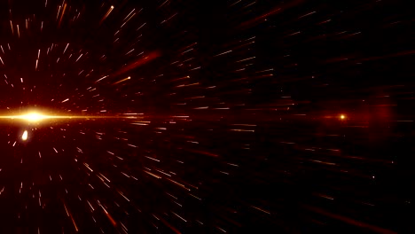 particles dust abstract light bokeh motion titles cinematic background loop