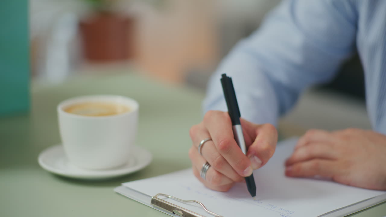 Entrepreneur Takes Notes on Project