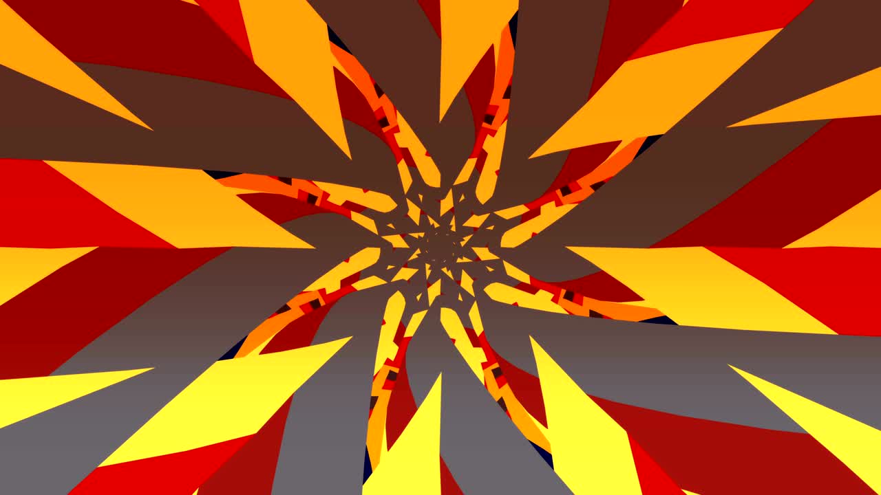 baile de discoteca y fondo de música electrónica. imágenes de bucle sin fisuras. mandala cósmica esotérica.