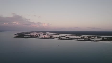 Vista-Panorámica-De-La-Costa-Del-Magnífico-País-De-México---Toma-Aérea