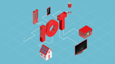home appliances connecting through internet of things