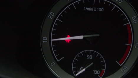 modern car instrument panel dashboard