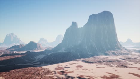 formaciones rocosas en el desierto de nevada