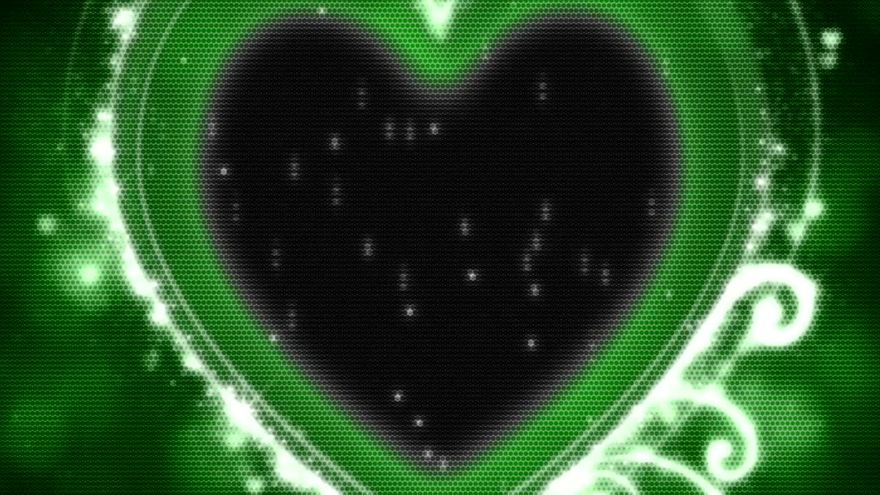 결혼식 을 위해 컴퓨터 로 생성 된 애니메이션 동작 배경