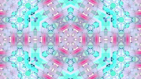 low poly geometric abstract background as a moving stained glass or kaleidoscope effect in 4k. loop 3d animation, seamless footage in popular low poly style.