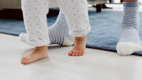 baby learning to walk