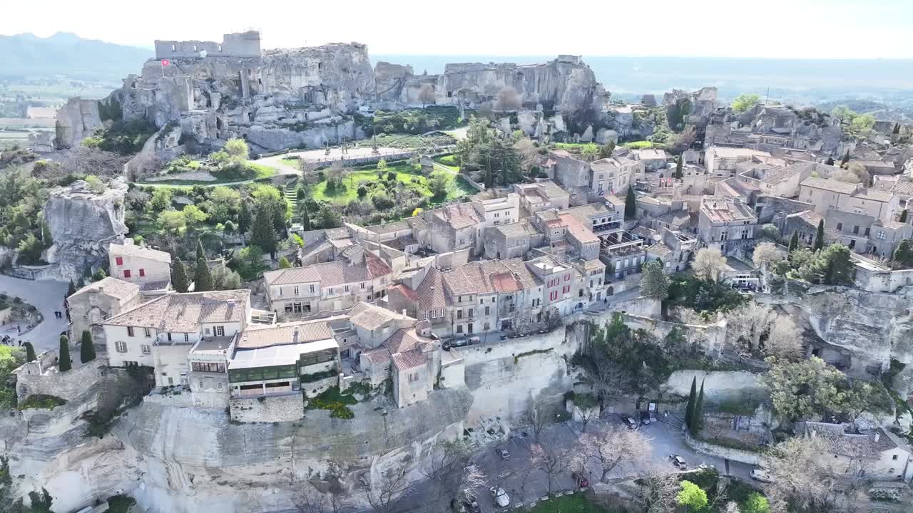Le Baux-de-Provence, paese situato nel sud della Francia