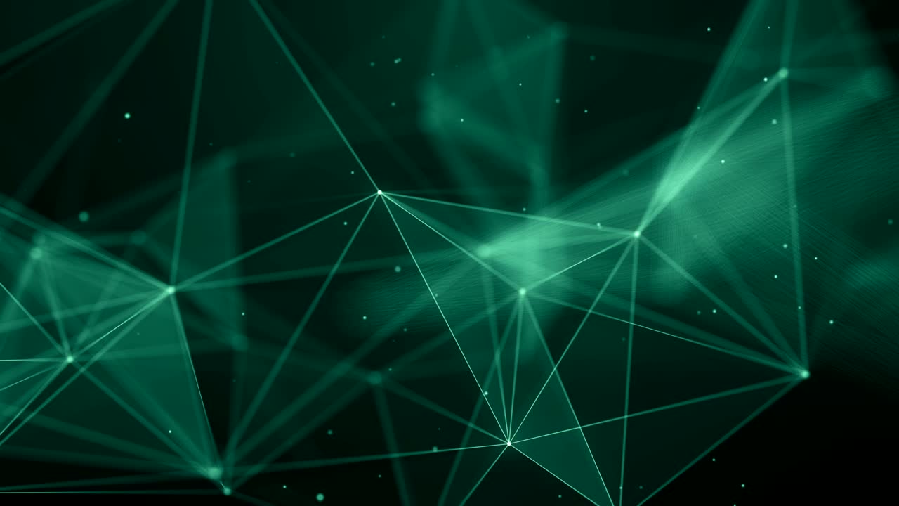 Plexus abstract network titles technology science background loop