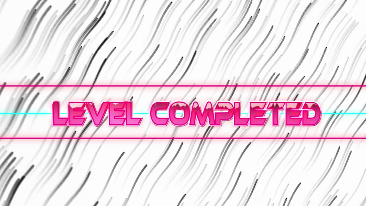Animation of challenge accepted text over modern pink challenge you text