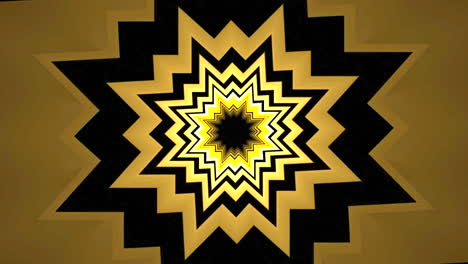 patrón de estrella dorada y negra