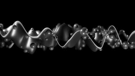 4k abstract molecular net.