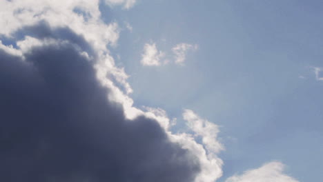 lapso de tiempo de nubes