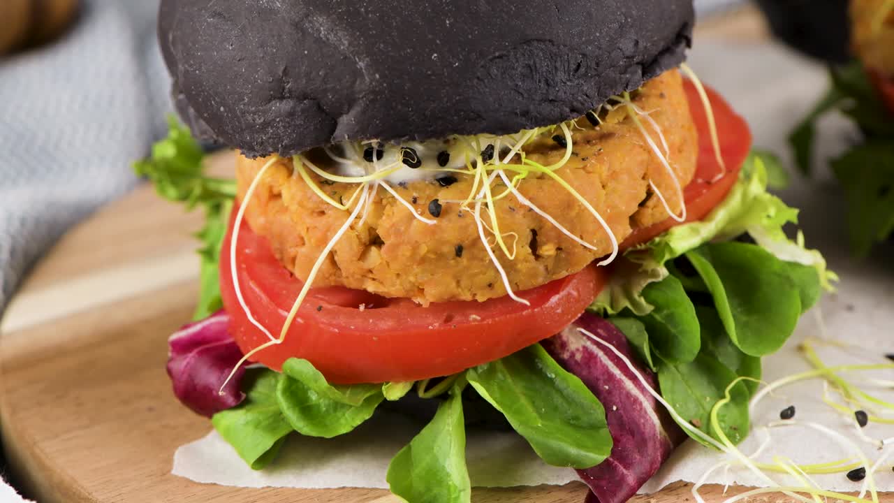 hamburguesas de verduras a la parrilla