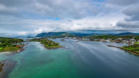 Bronnoysund-Norwegen-Zeitraffer