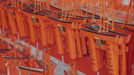 pequeño torii en un templo, japón