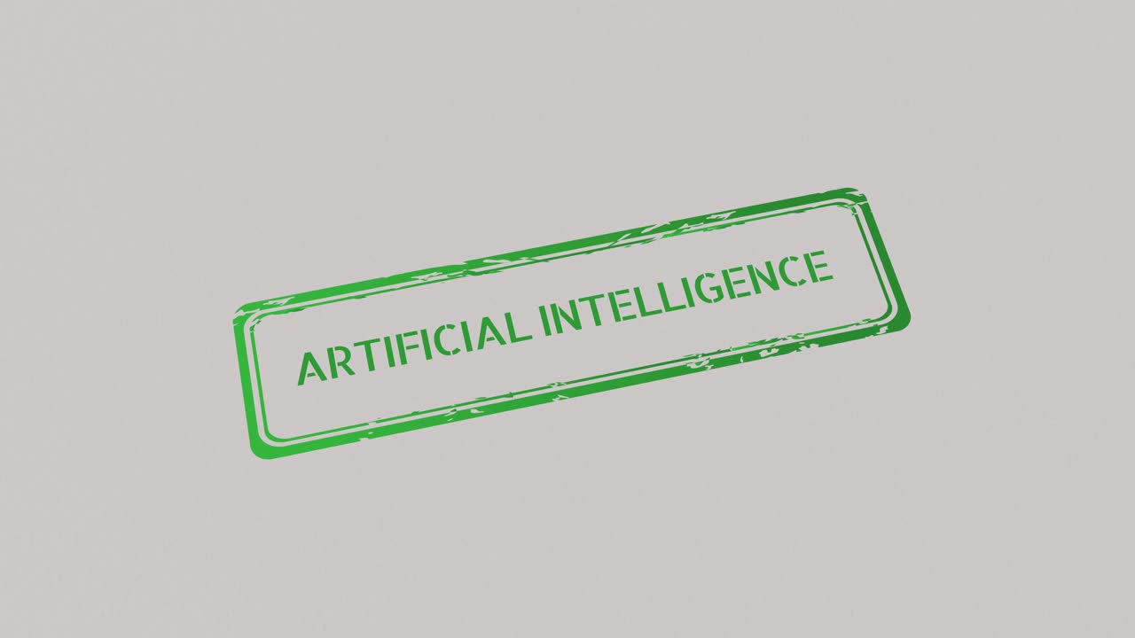 sello de inteligencia artificial