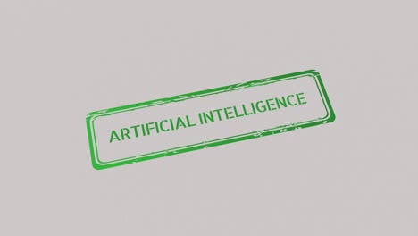 ARTIFICIAL-INTELLIGENCE-Stamp