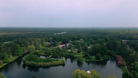 Luxuriöse-Immobilienvilla-Im-Besitz-Von-Van-Gansewinkel-In-Cranendonck-Aerial