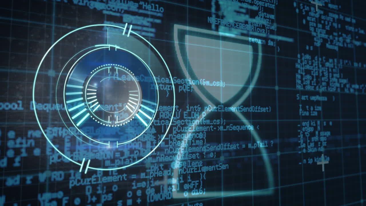 animación del alcance del escaneo sobre el procesamiento de datos