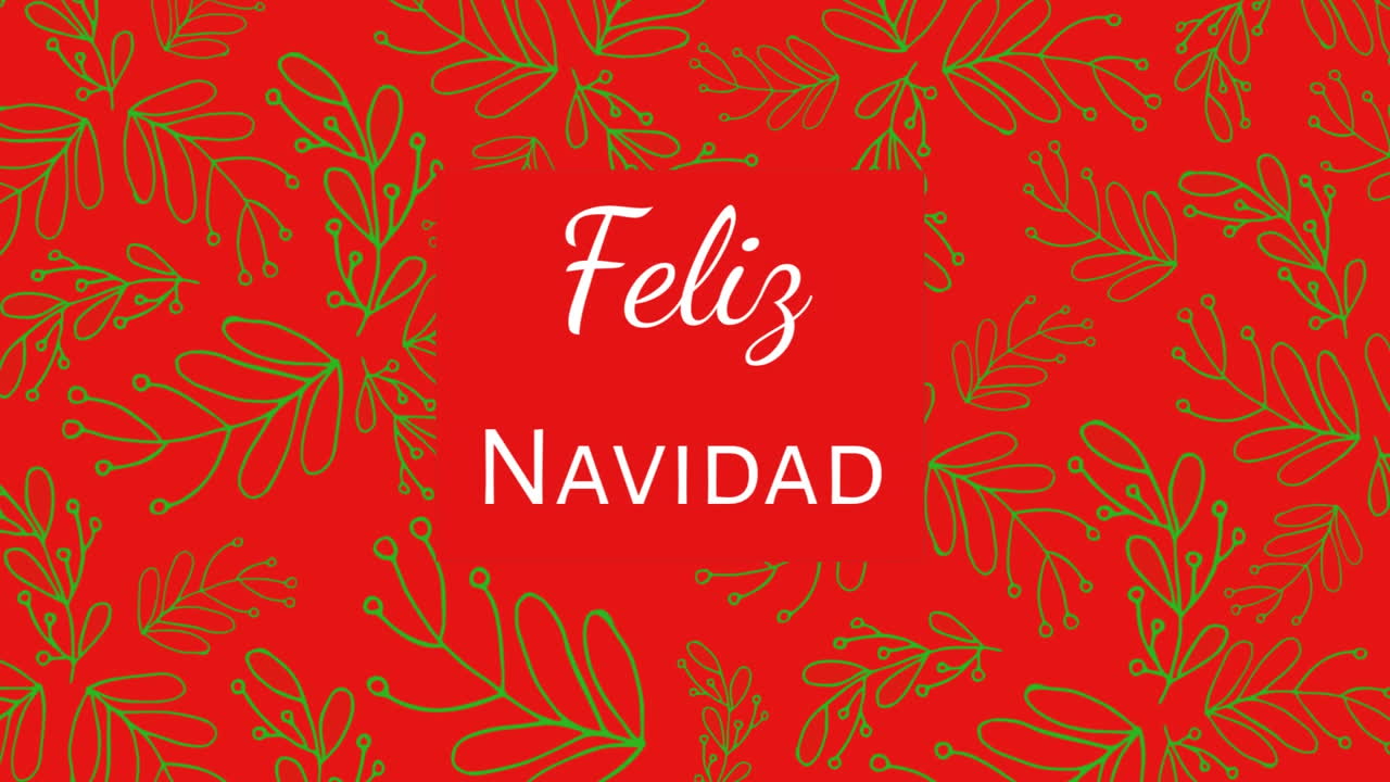 feliz navidad escrito sobre el muérdago
