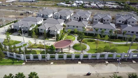 Aerial-Footage-of-White-and-Gray-Modern-Comtemporary-House