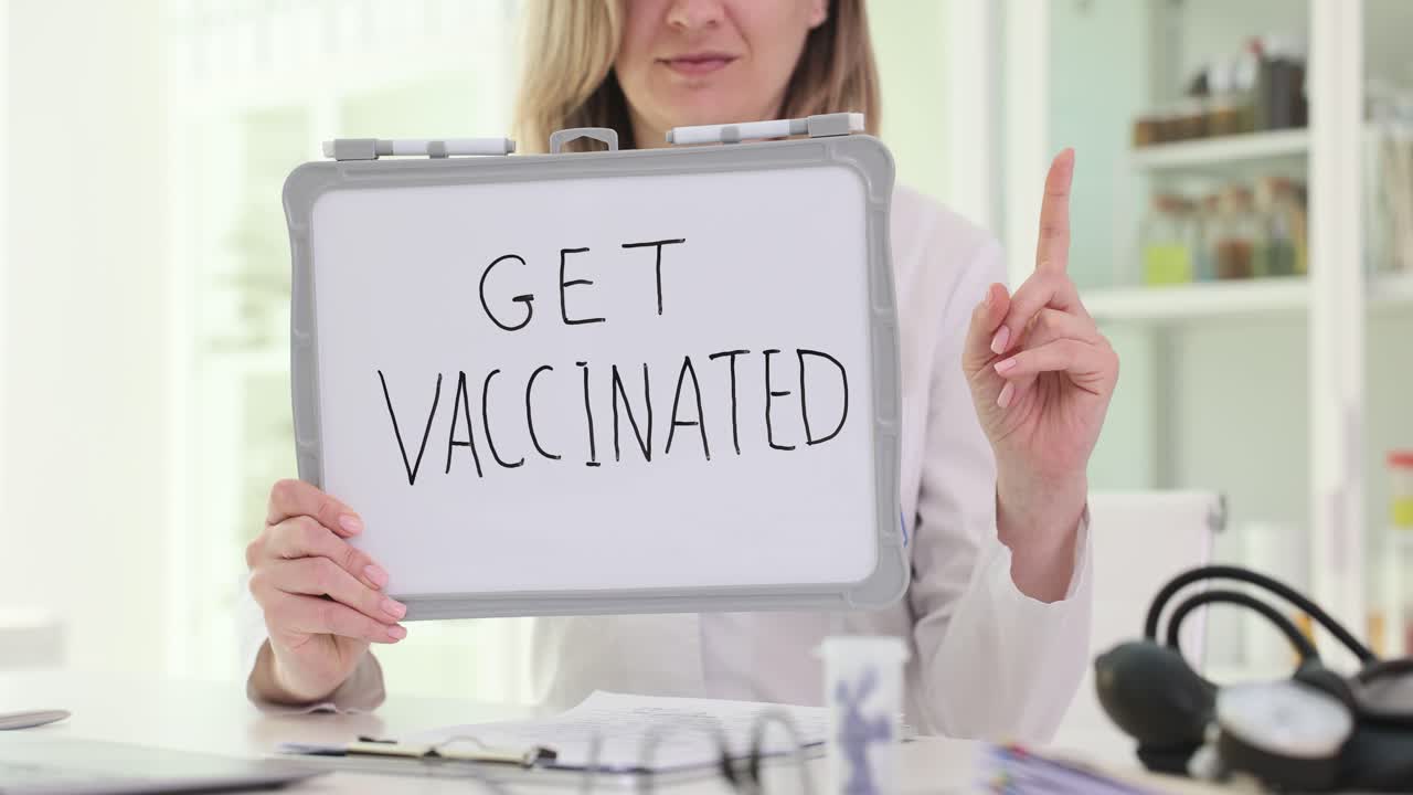 Get Vaccinated Message