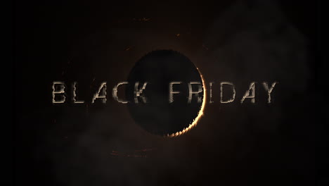 Black-Friday-with-planet-and-star-filed-in-galaxy