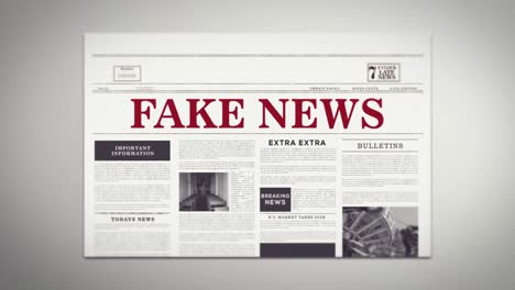 Fake-News-Schlagzeile-Zum-Zeitungswechsel-–-Digital-Generierte-Animation