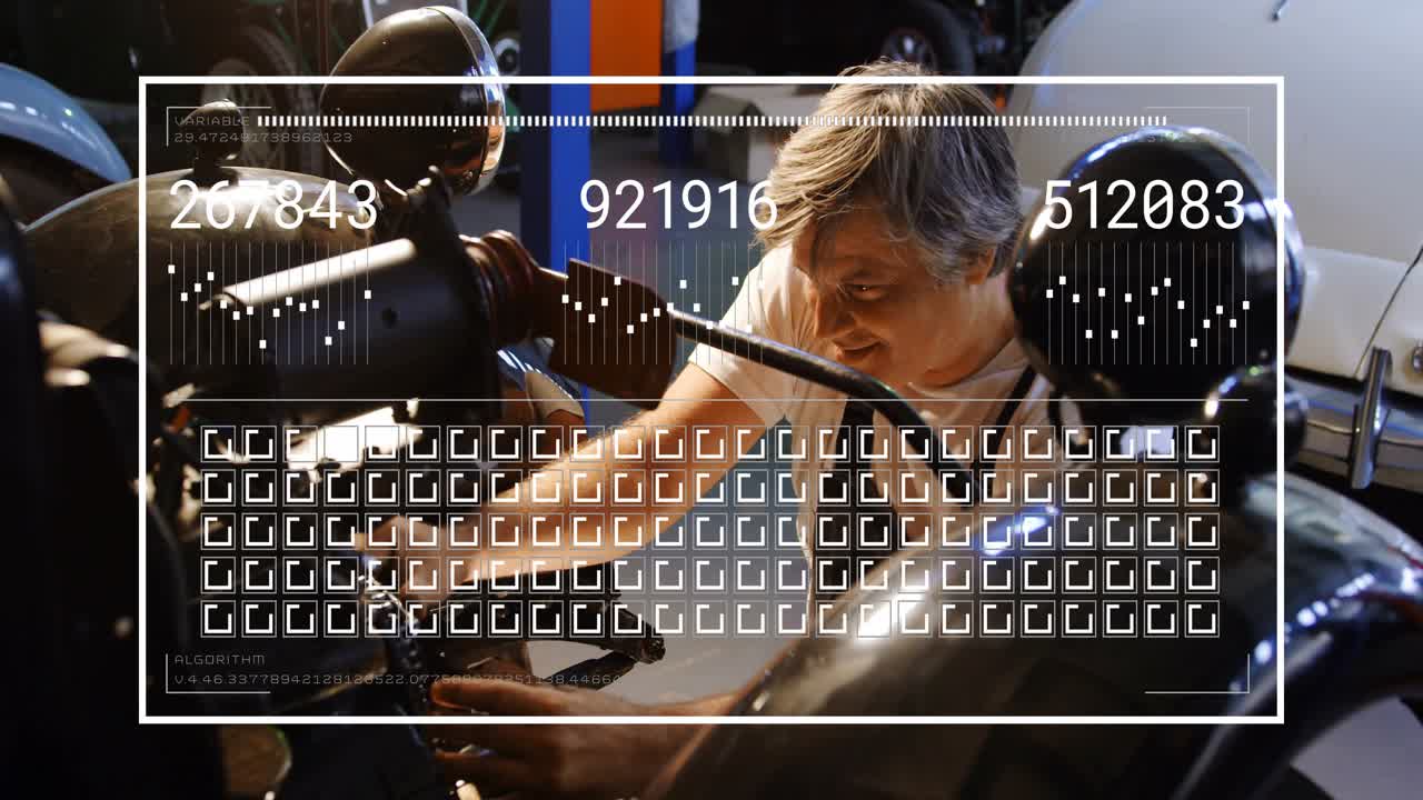 Overlay triggered by mechanic probing engine, tightening parts while data updating for tuning