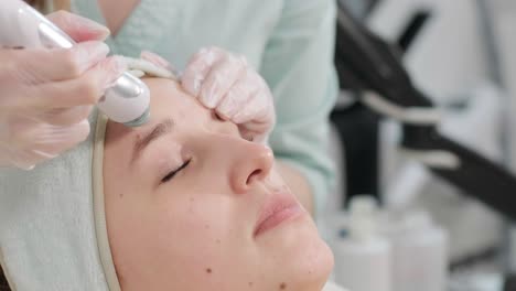 professional face care procedures in the modern cosmetology clinic