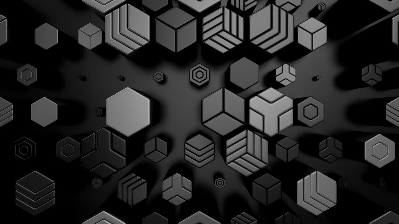 fondo de hexágonos animados