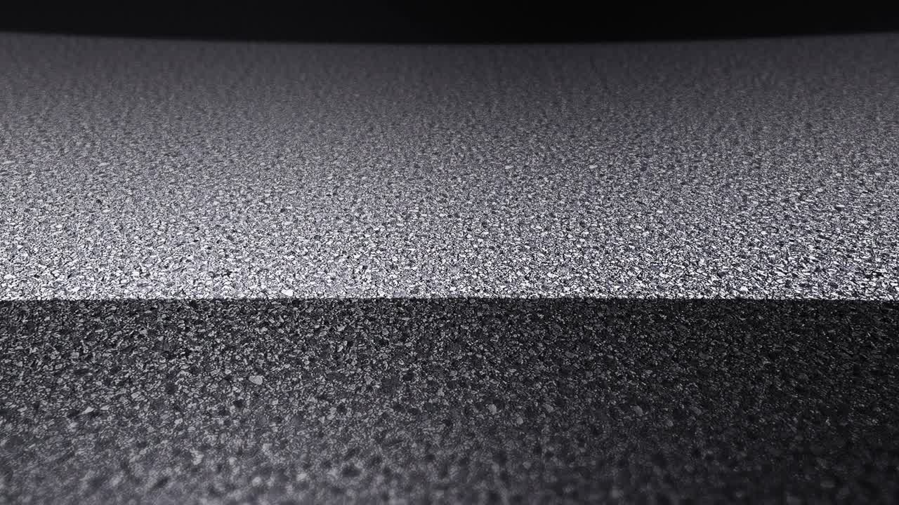 복사 공간과 함께 콘크리트 도로를 는 것: 달리고 고, 걸어가는 것, 걸음걸음, 달리는 사람의 발의 근접, 비즈니스 린지 개념, 루프 애니메이션.