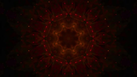 el fondo caleidoscópico de 4k de colores