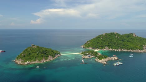 la belleza impresionante de una isla tropical