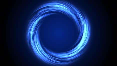 twirl blue abstract background rotation animation 4k