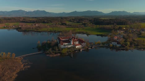 Famous-Kloster-Seeon-in-Bavaria,-Germany