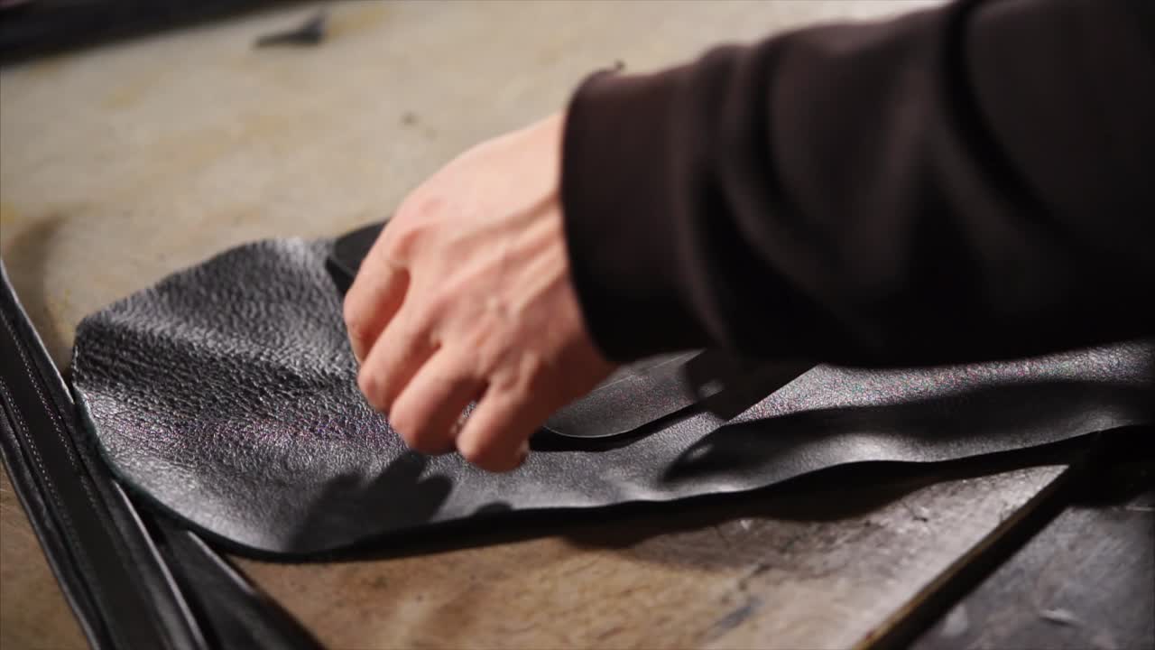 Leatherworking process